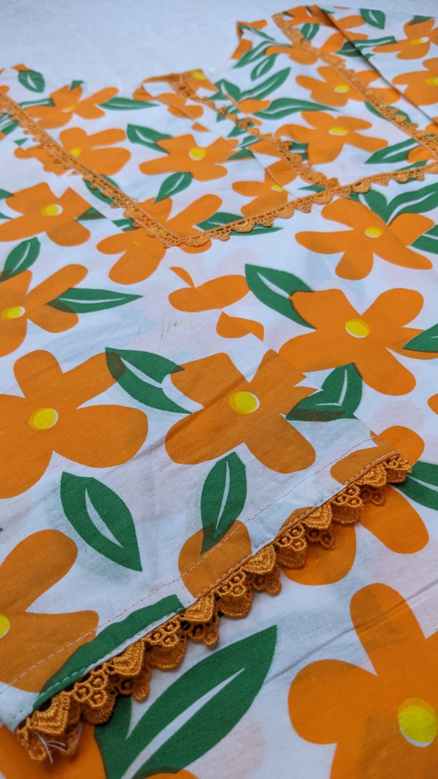 ORANGE OASIS | Stitched Kurta