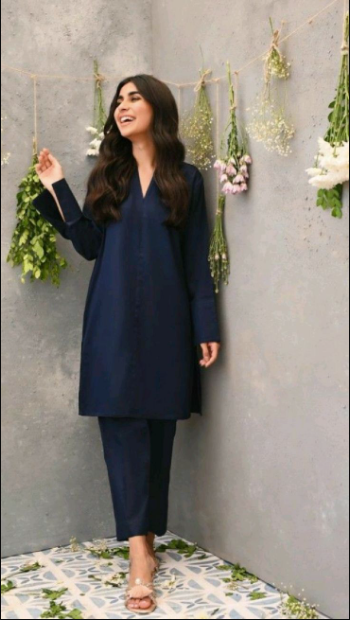 Midnight Elegance | Stitched 2 Pc